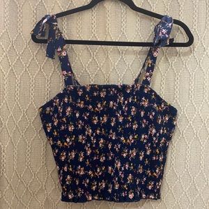 Xhilaration Floral Tank Top